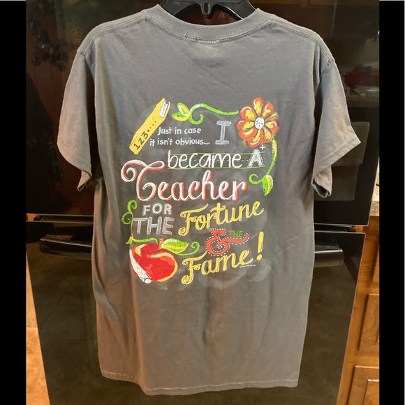 “Itsa Girl Thing“ teacher t-shirt - Picture 1 of 8